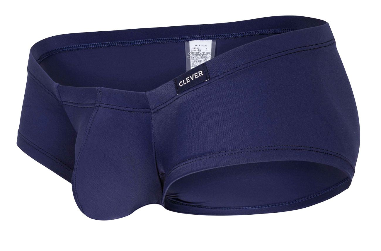 Clever 229933 3PK Australian Latin Trunks Color Beige-Blue-Dark Blue - DealByEthan.gay loves Clever