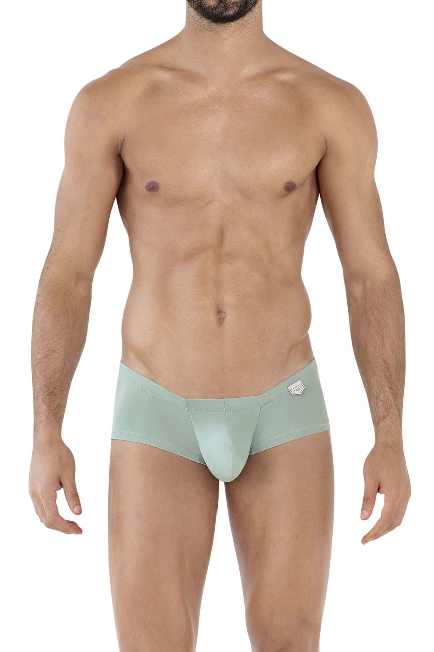 Clever 229934 3PK Australian Latin Trunks Color Olive Green-Dark Green-Green - DealByEthan.gay loves Clever