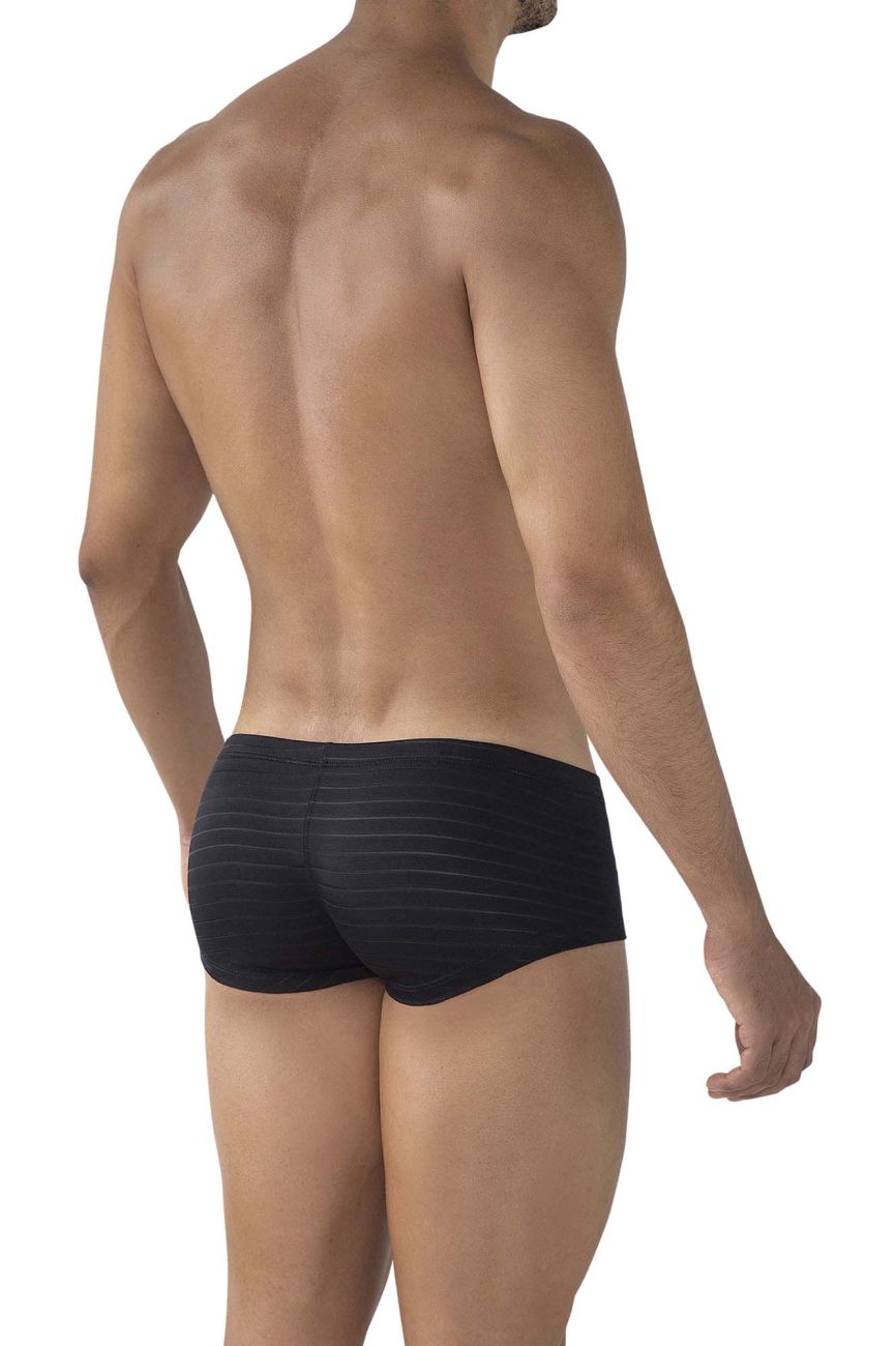 Clever 229938 3PK Australian Latin Trunks Trunks Color Black-Black-Black - DealByEthan.gay loves Clever