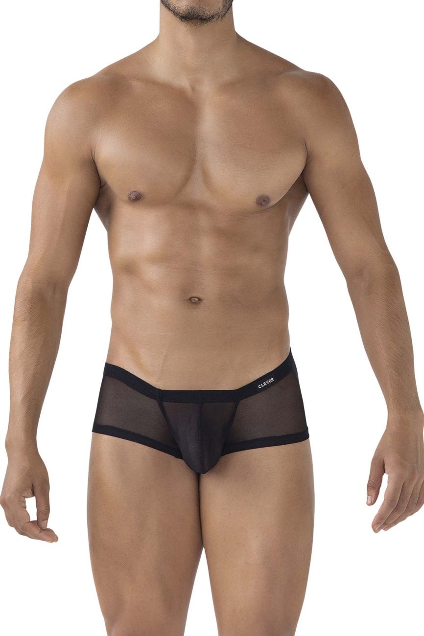 Clever 229938 3PK Australian Latin Trunks Trunks Color Black-Black-Black - DealByEthan.gay loves Clever