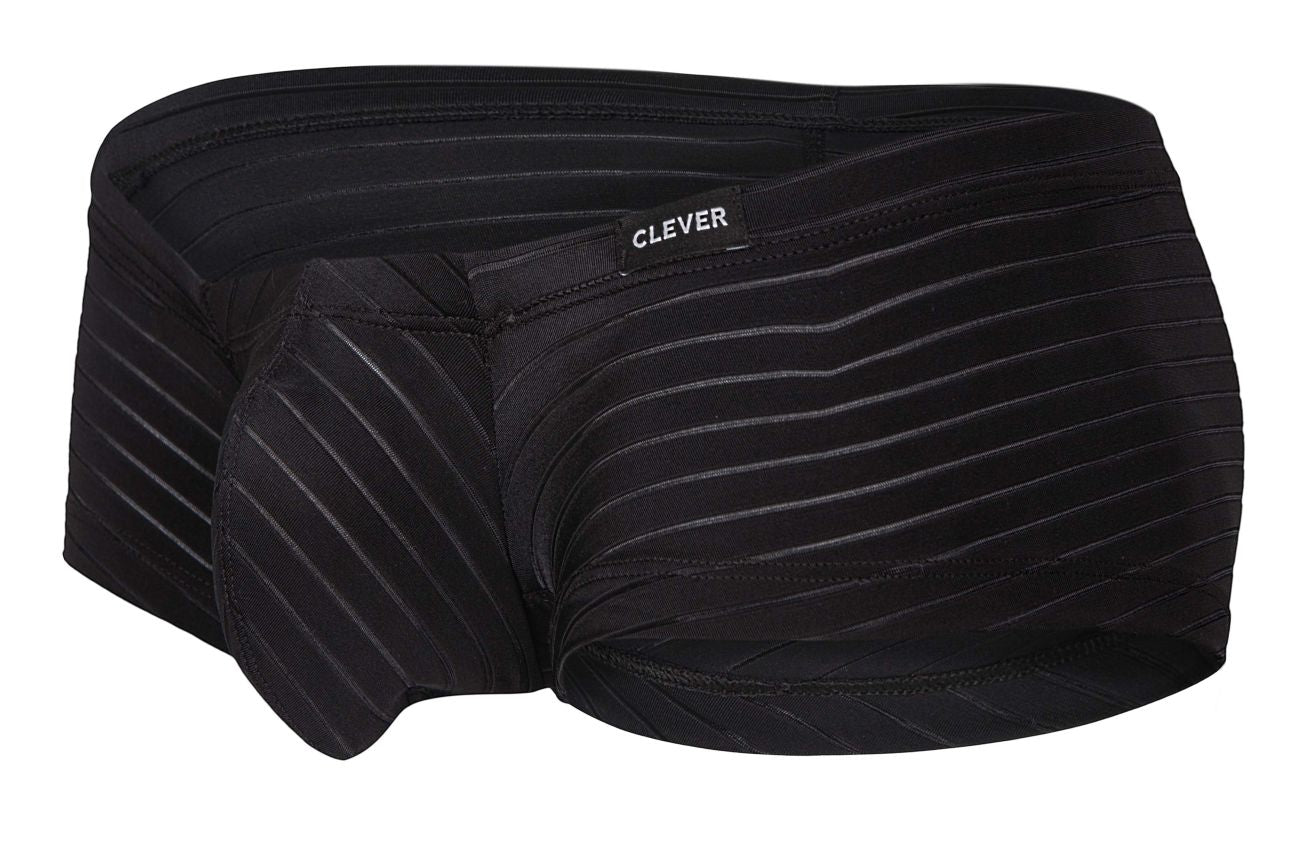 Clever 229938 3PK Australian Latin Trunks Trunks Color Black-Black-Black - DealByEthan.gay loves Clever