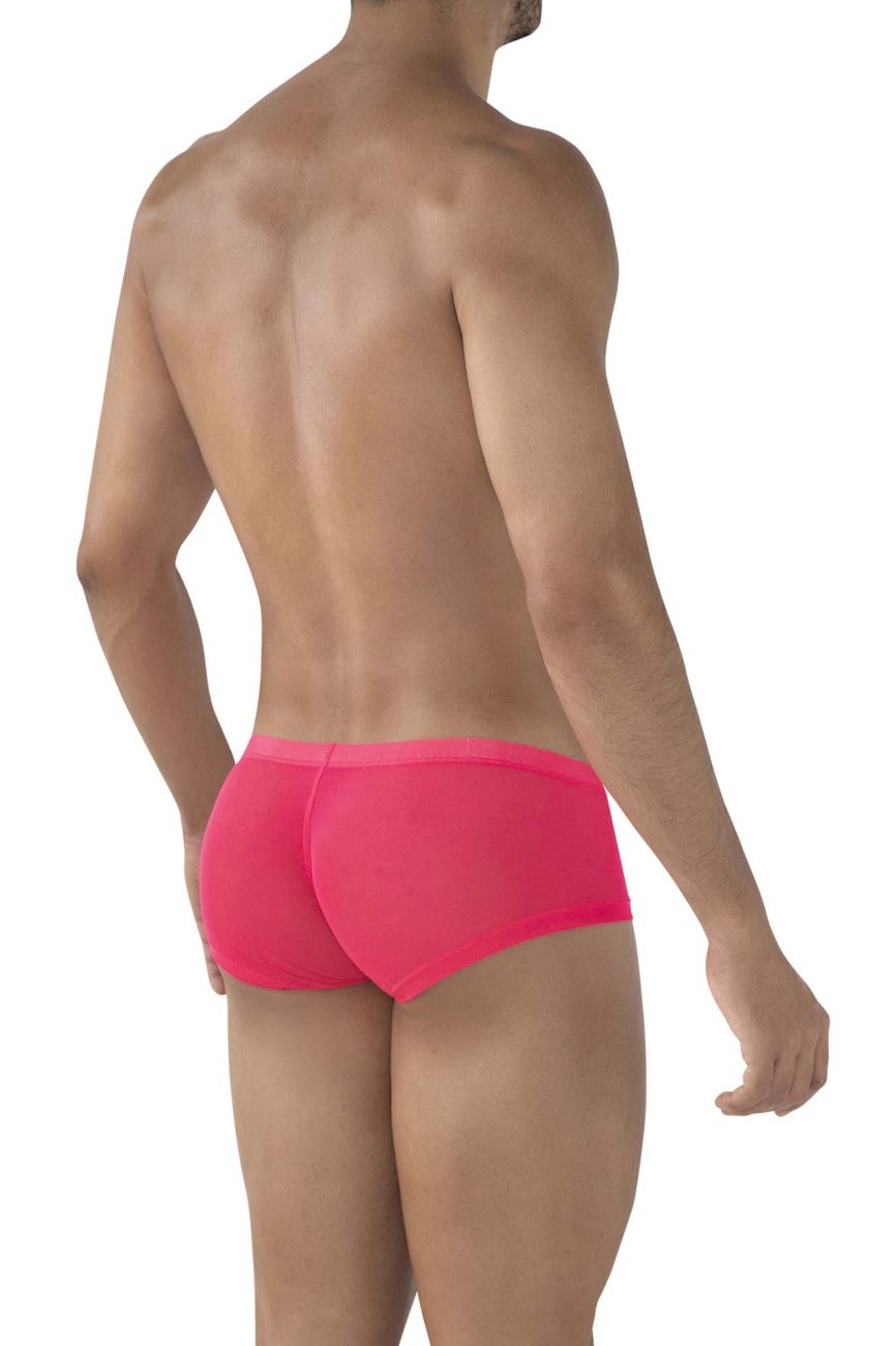 Clever 229939 3PK Australian Latin Trunks Trunks Color Fuchsia-Orange-Green - DealByEthan.gay loves Clever