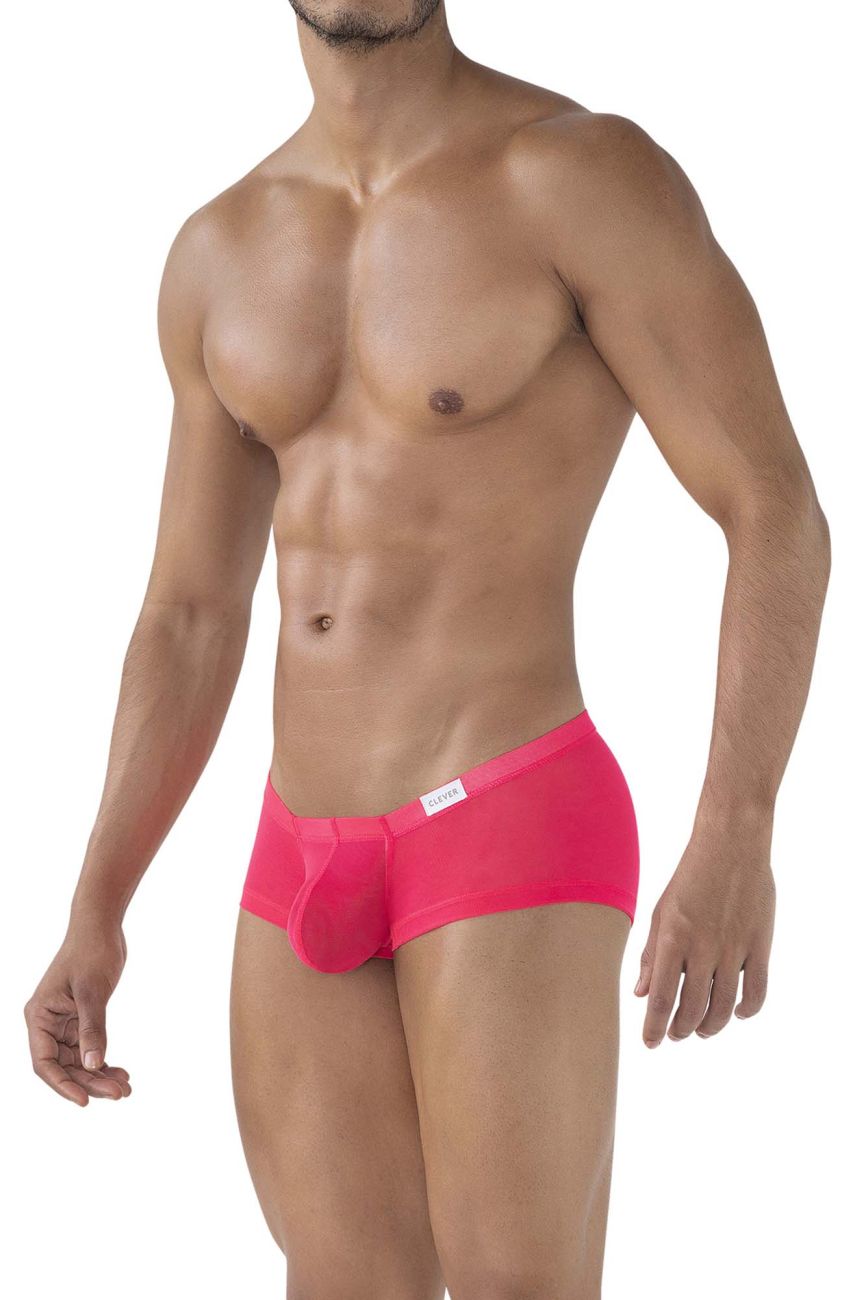Clever 229939 3PK Australian Latin Trunks Trunks Color Fuchsia-Orange-Green - DealByEthan.gay loves Clever