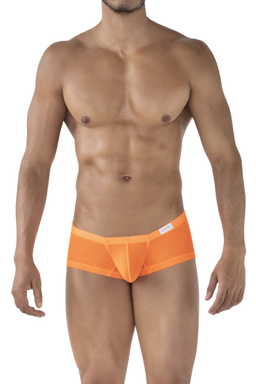 Clever 229939 3PK Australian Latin Trunks Trunks Color Fuchsia-Orange-Green - DealByEthan.gay loves Clever