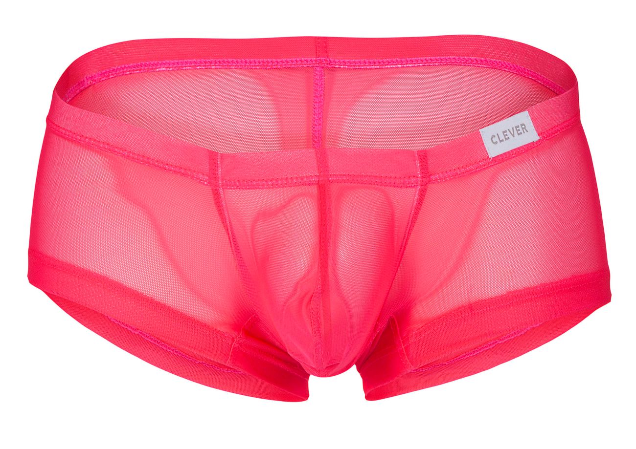 Clever 229939 3PK Australian Latin Trunks Trunks Color Fuchsia-Orange-Green - DealByEthan.gay loves Clever