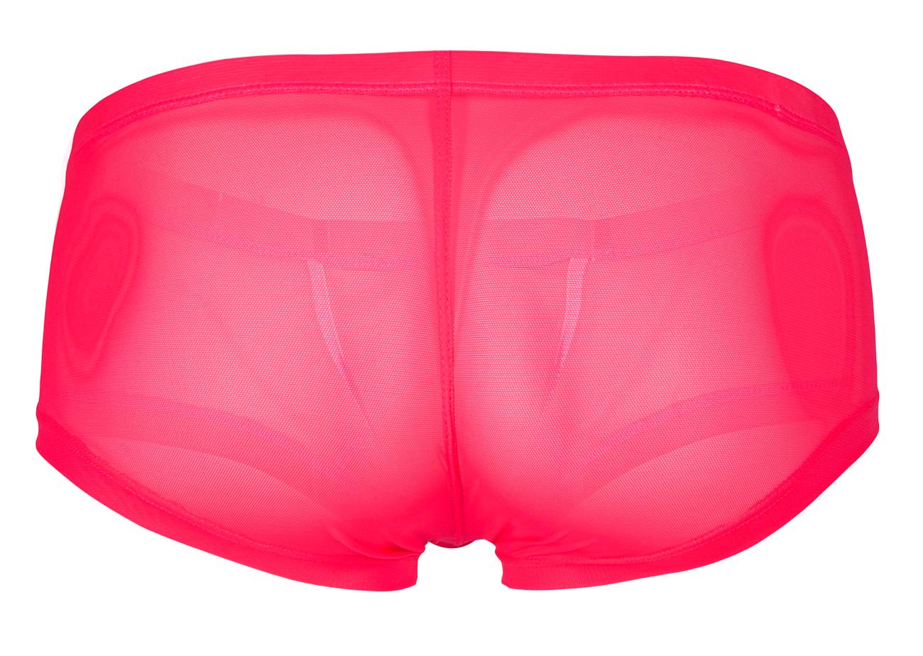 Clever 229939 3PK Australian Latin Trunks Trunks Color Fuchsia-Orange-Green - DealByEthan.gay loves Clever