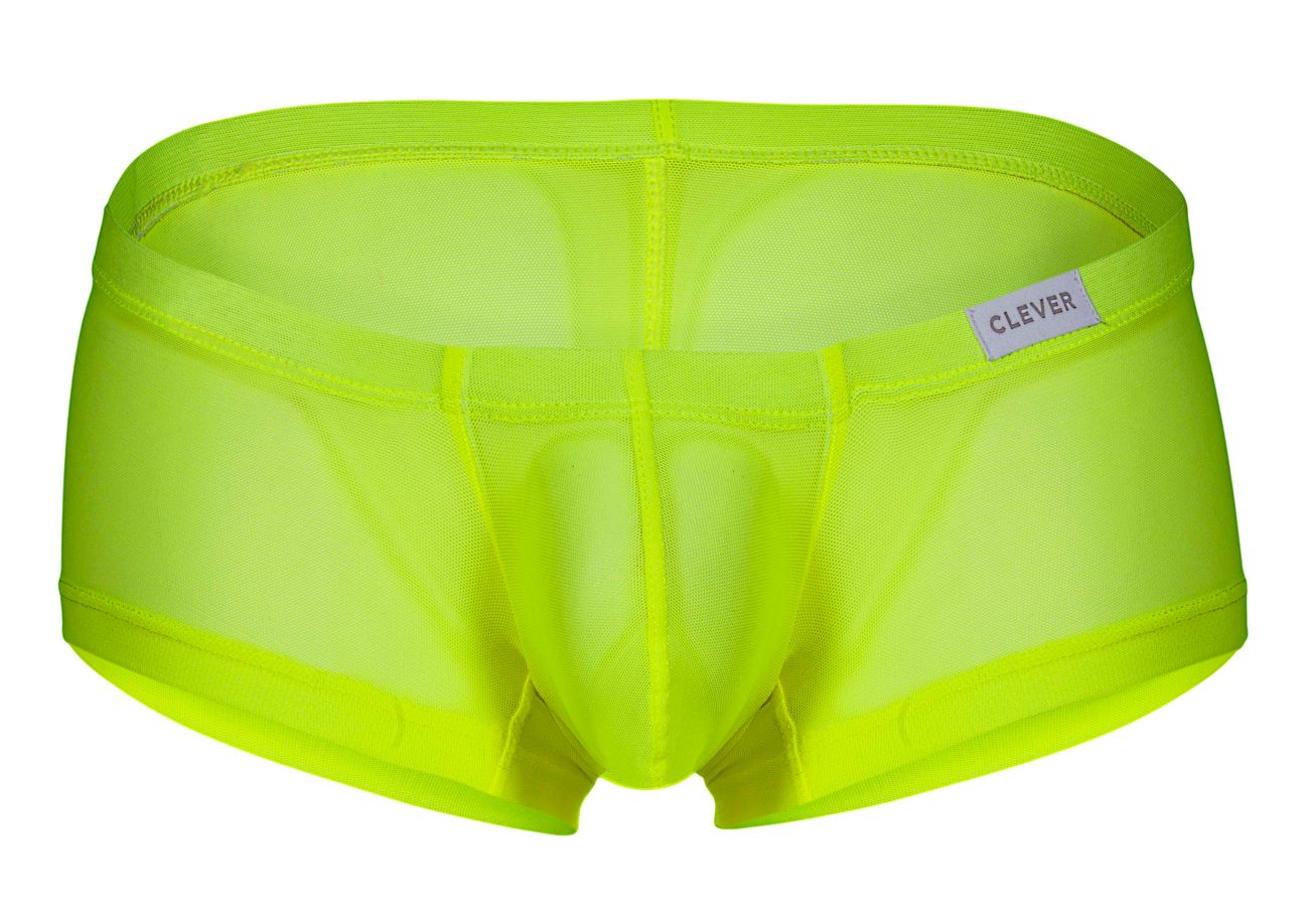 Clever 229939 3PK Australian Latin Trunks Trunks Color Fuchsia-Orange-Green - DealByEthan.gay loves Clever