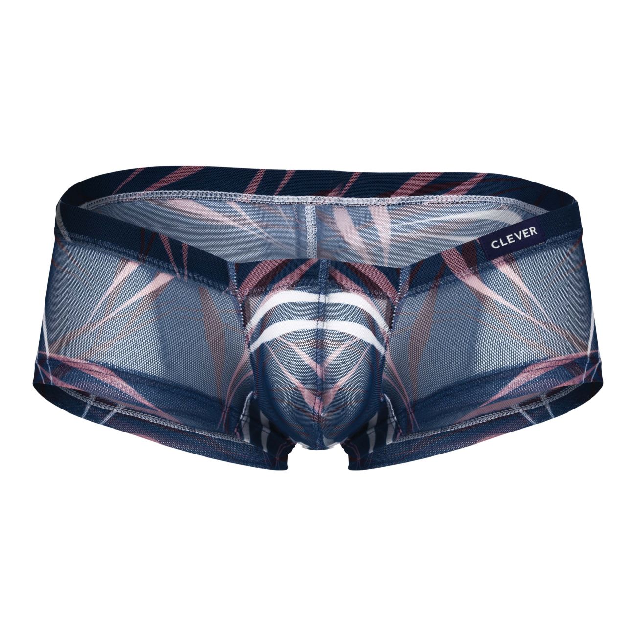 Clever 229948 3PK Autralian Latin Trunks Color Gray-Green-Blue - DealByEthan.gay loves Clever