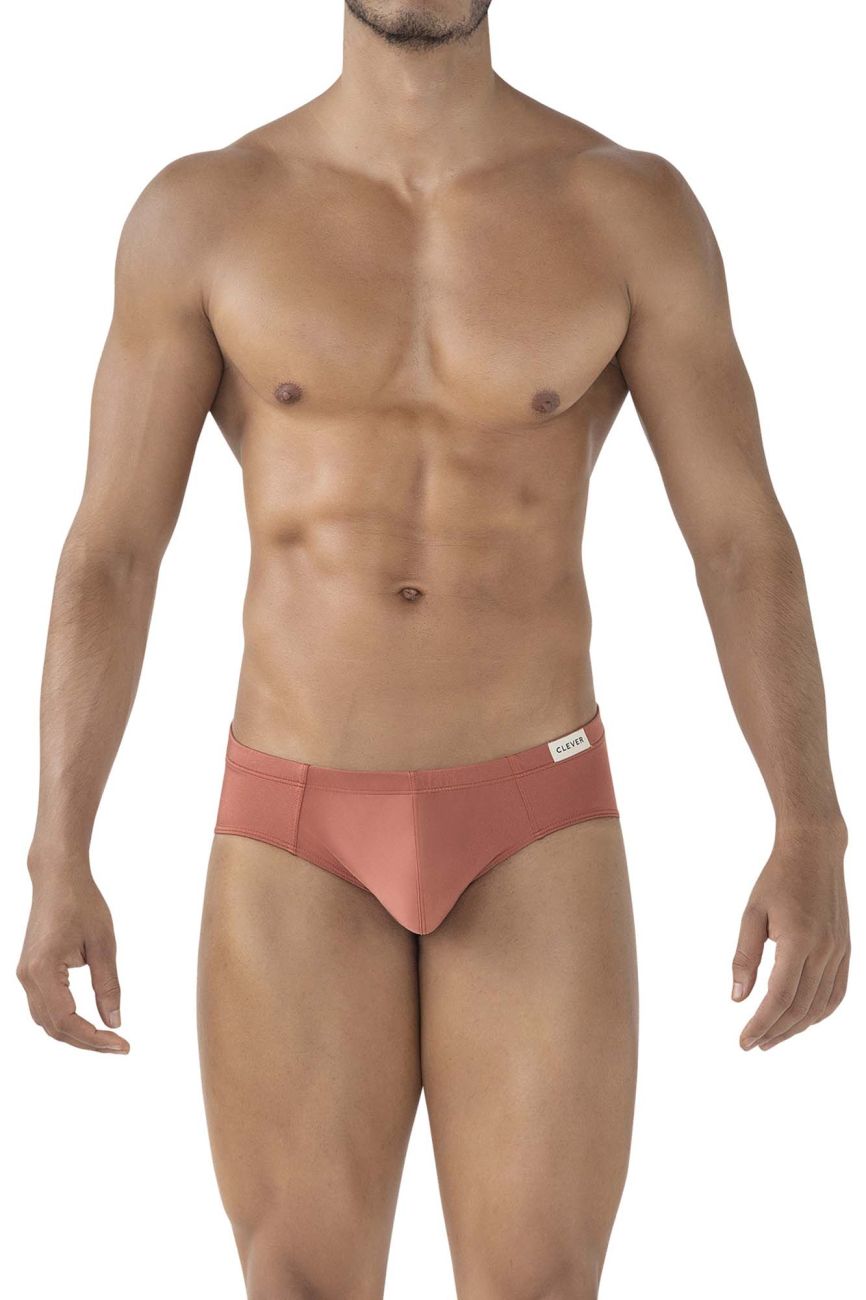 Clever 519961 3PK Australian Latin Briefs Briefs Color Blue-Ochre-Gold - DealByEthan.gay loves Clever