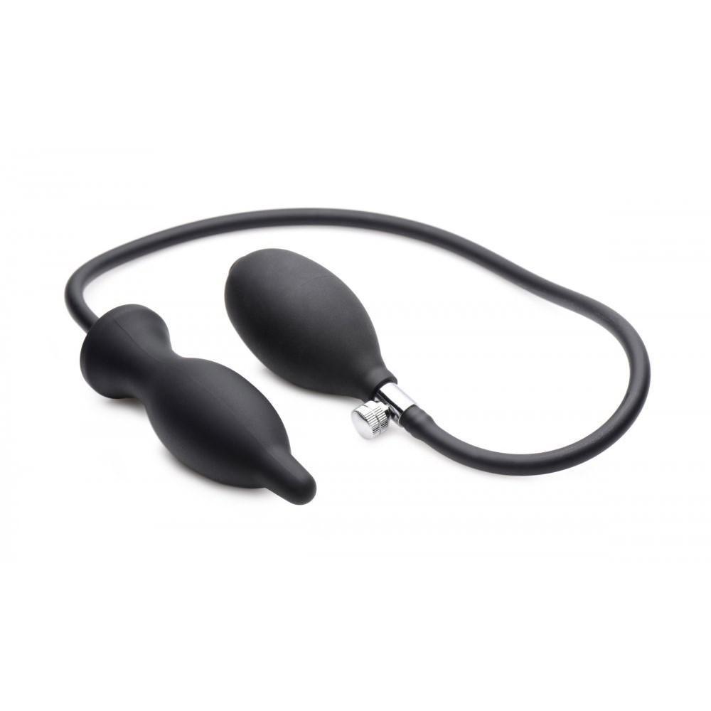Dark Inflator Silicone Inflatable Anal Plug - DealByEthan.gay loves Master Series