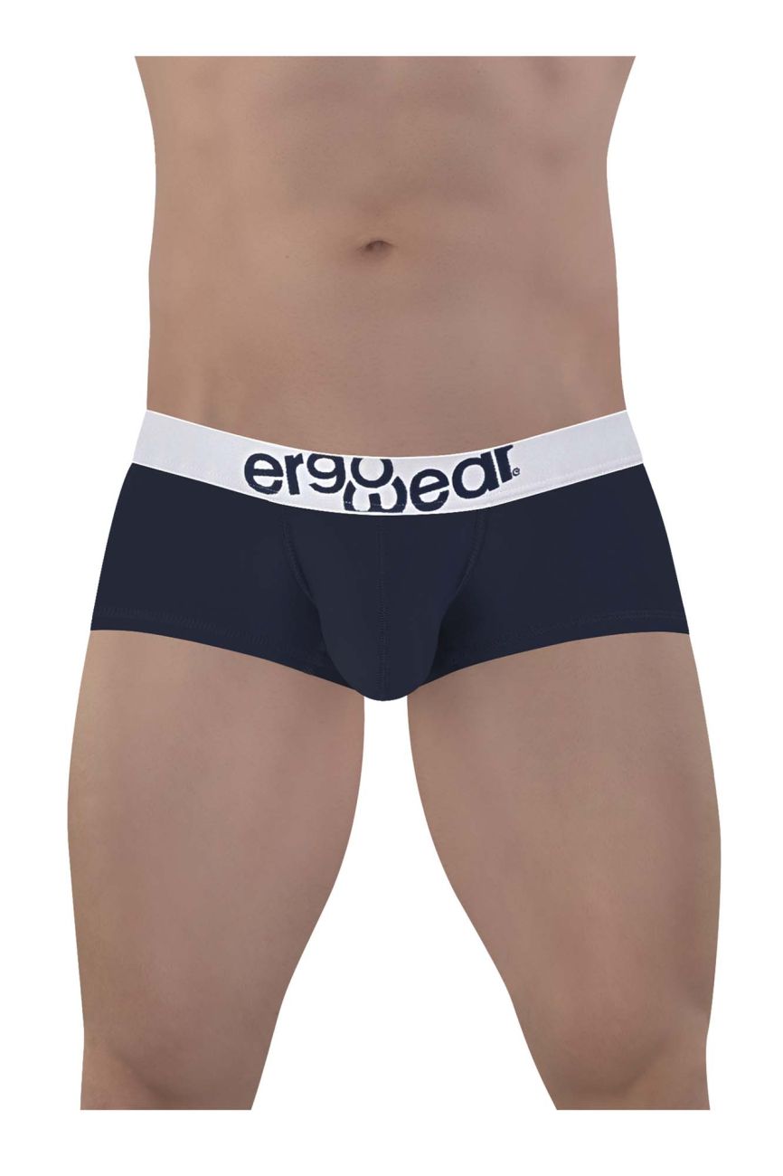 ErgoWear EW1472 MAX COTTON Trunks Color Navy Blue - DealByEthan.gay loves ErgoWear
