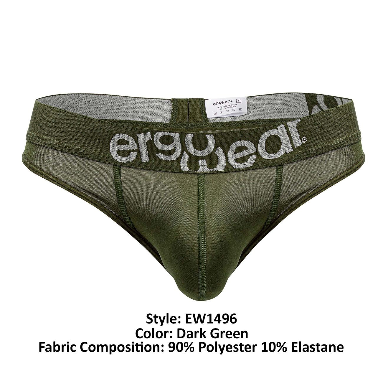 ErgoWear EW1496 HIP Thongs Color Dark Green - DealByEthan.gay loves ErgoWear