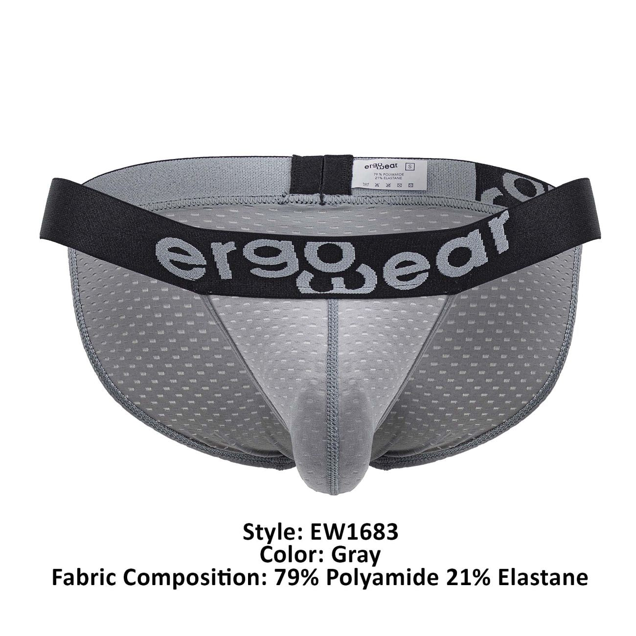ErgoWear EW1683 MAX FLOW Bikini Color Gray - DealByEthan.gay loves ErgoWear