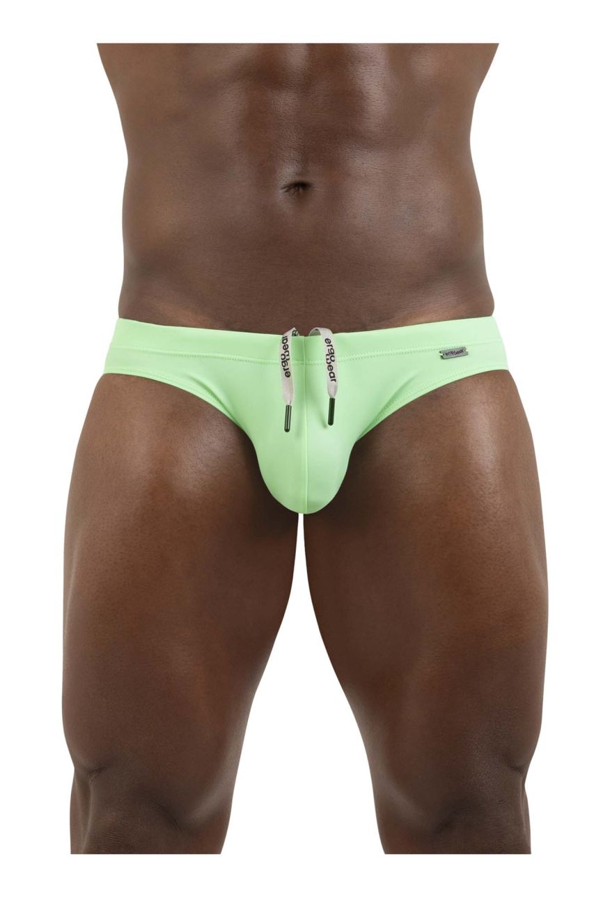 ErgoWear EW1692 X4D SW Swim Briefs Color Bright Green - DealByEthan.gay loves ErgoWear