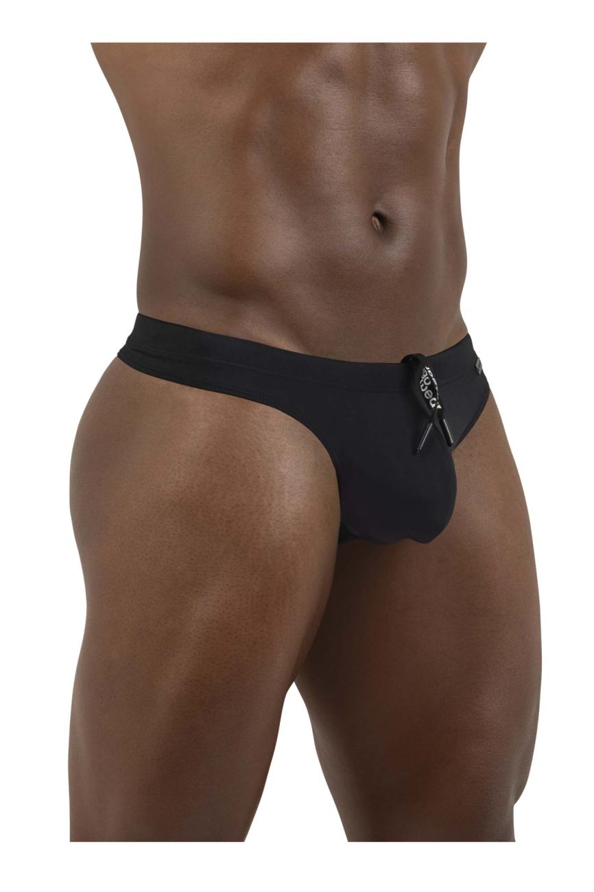 ErgoWear EW1693 X4D SW Swim Thongs Color Jet Black - DealByEthan.gay loves ErgoWear