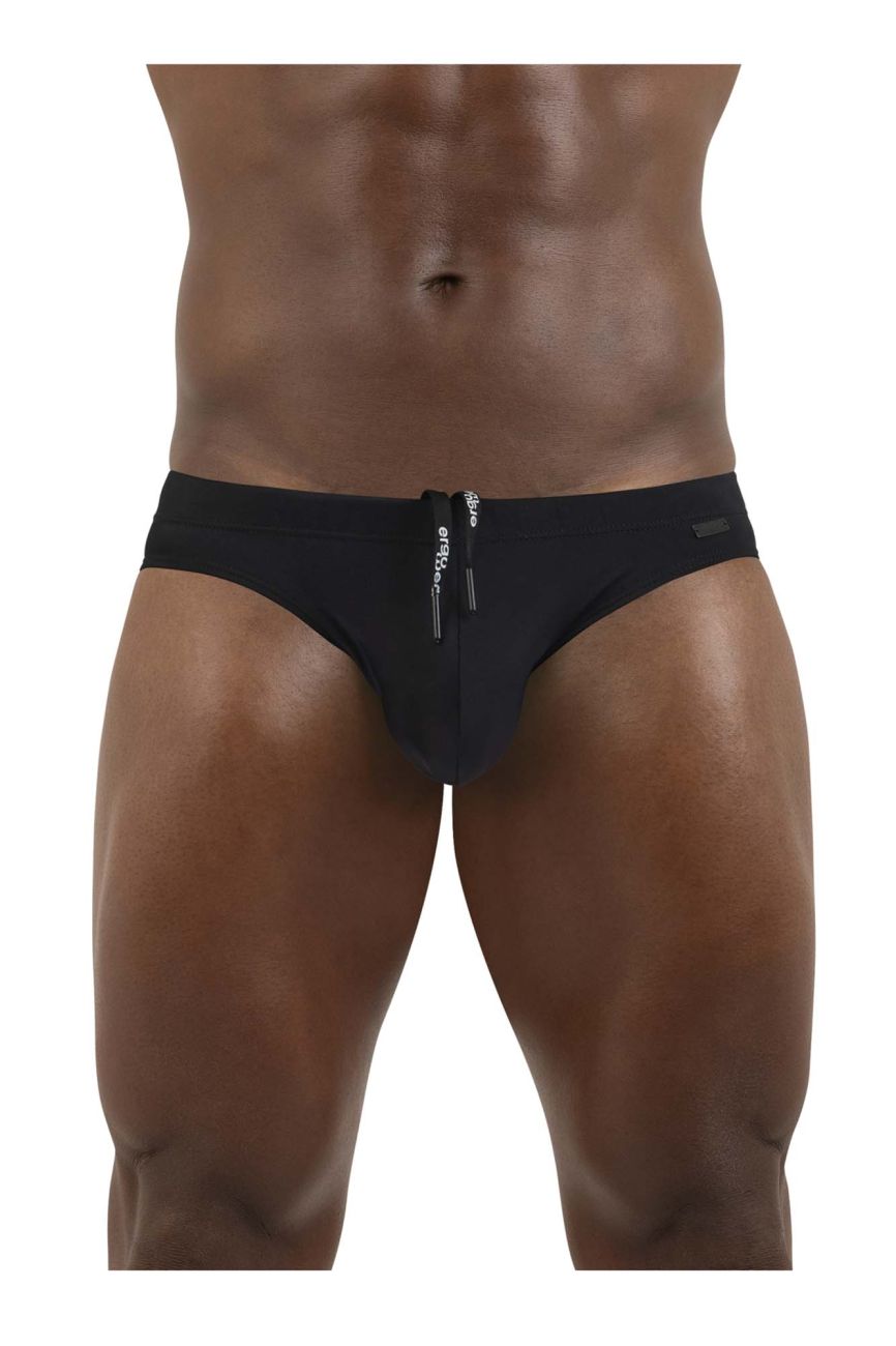 ErgoWear EW1694 X4D SW Swim Briefs Color Jet Black - DealByEthan.gay loves ErgoWear