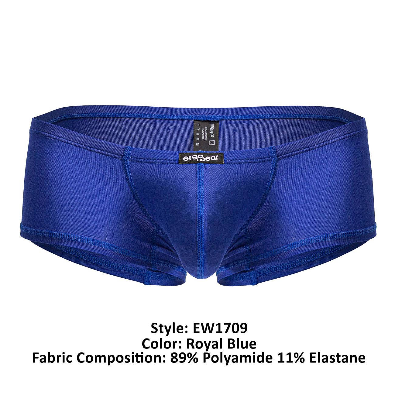 ErgoWear EW1709 X4D Trunks Color Royal Blue - DealByEthan.gay loves ErgoWear