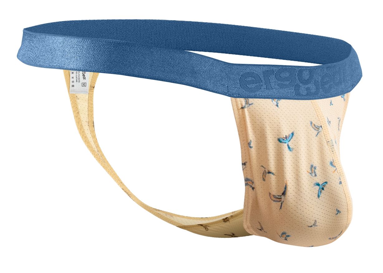 ErgoWear EW1772 SLK SE G-String Color Peach-Birds - DealByEthan.gay loves ErgoWear