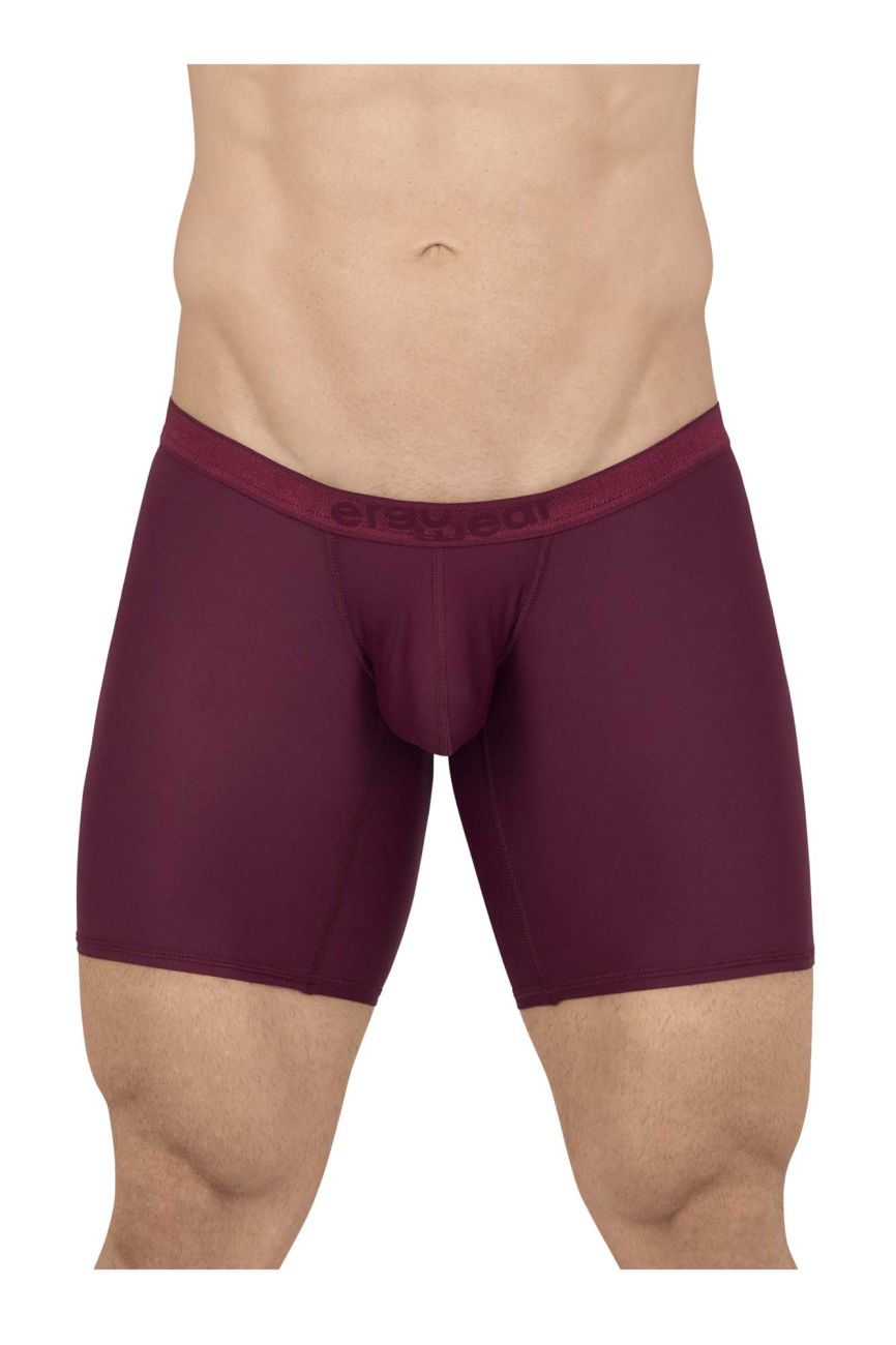 Calzoncillos tipo bóxer ErgoWear EW1659 SLK color burdeos
