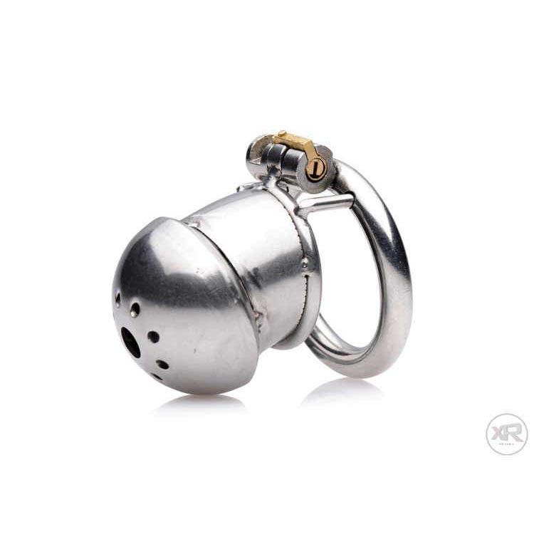 Exile Deluxe Locking Stainless Steel Confinement Cage - DealByEthan.gay loves Master Series