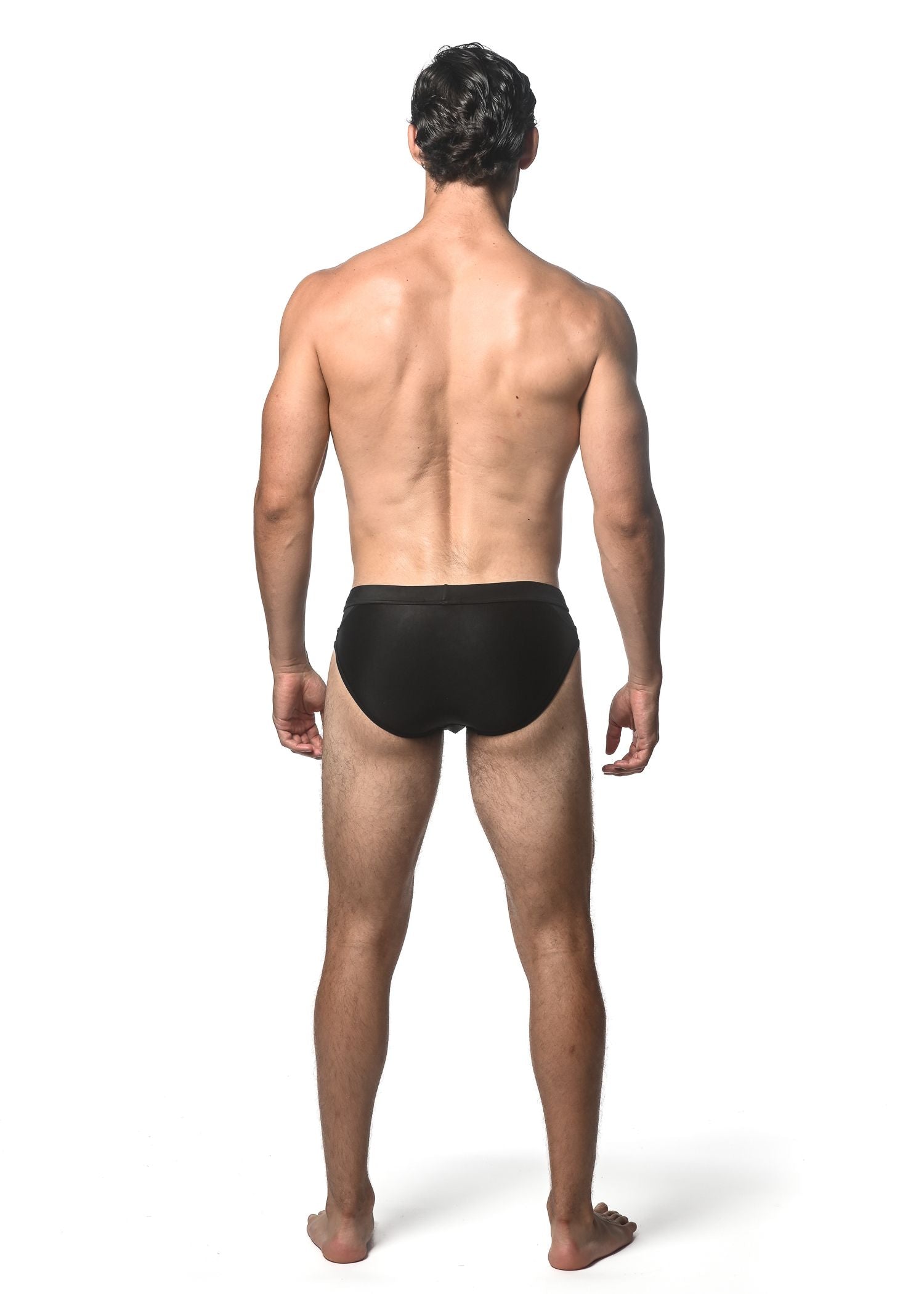 FRONT BUCKLE AND SIDE MESH PANEL SWIM BRIEFS - DealByEthan.gay loves ST33LE
