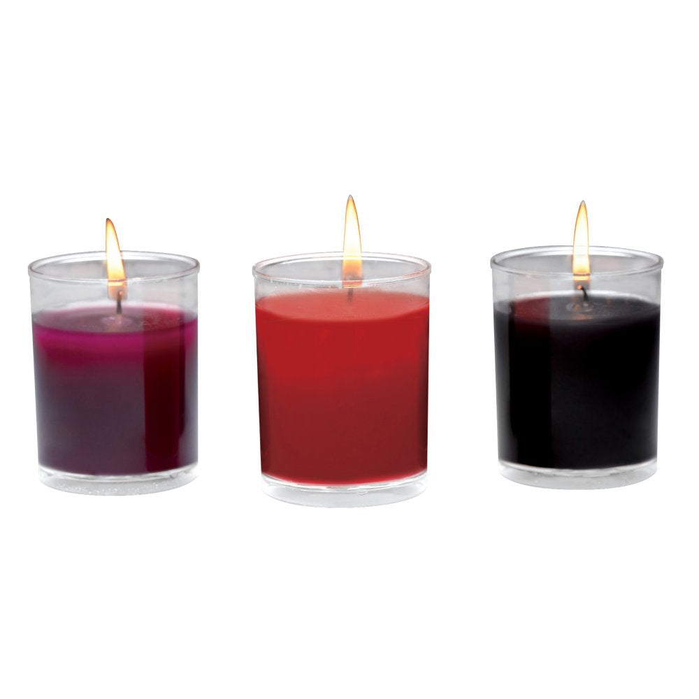 Flame Drippers Wax Play Candle Set - DealByEthan.gay loves Master Series