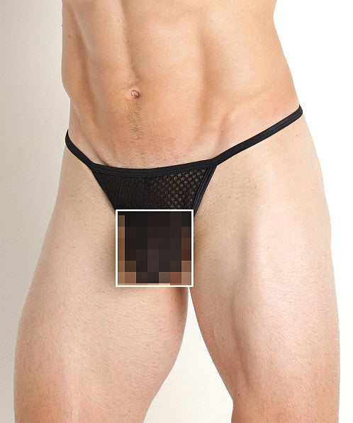 GRID MESH G-STRING - DealByEthan.gay loves Rick Majors