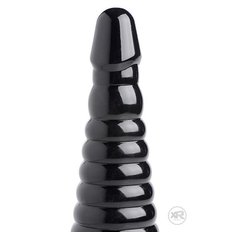 Giant Ribbed Anal Cone - DealByEthan.gay loves Master Series