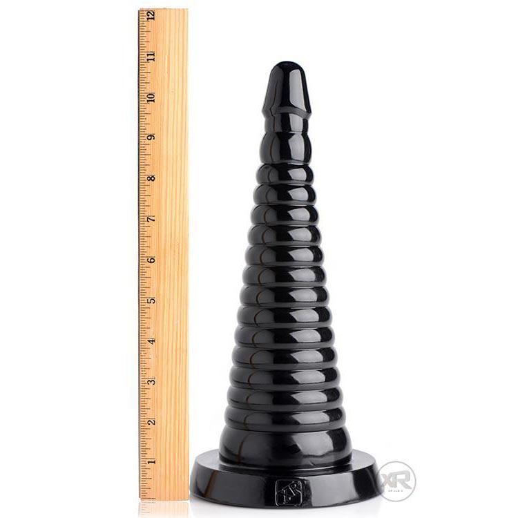 Giant Ribbed Anal Cone - DealByEthan.gay loves Master Series