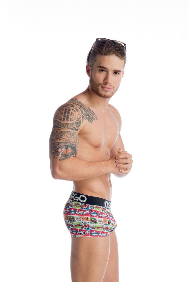 Gigo CARTOONS Short Boxer Underwear G02003 Size L - DealByEthan.gay loves Gigo Underwear