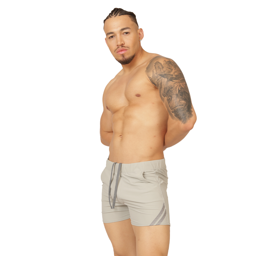 Gigo Club Gray Short - DealByEthan.gay loves Gigo Underwear