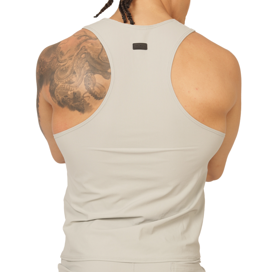 Gigo Club Gray Tank - DealByEthan.gay loves Gigo Underwear