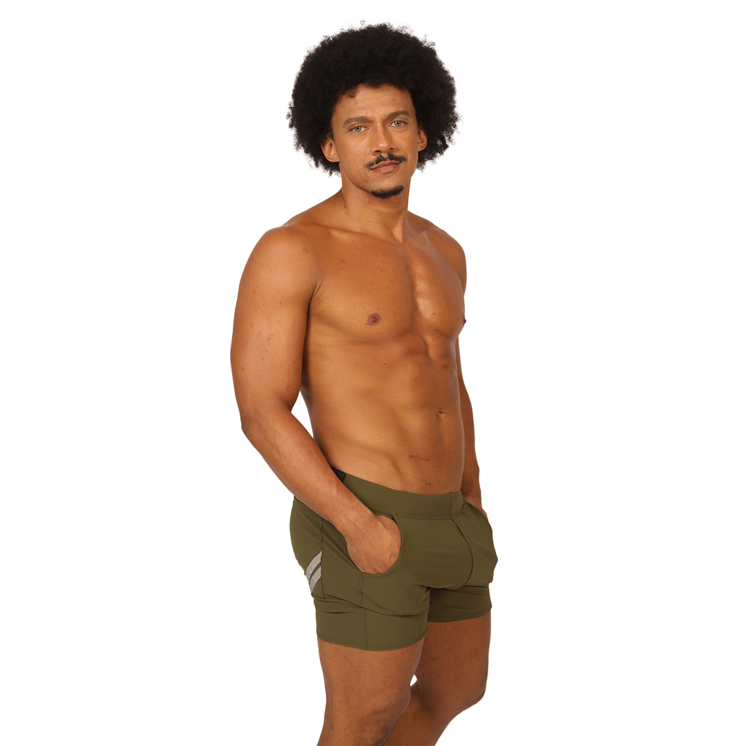 Gigo Club Green Short - DealByEthan.gay loves Gigo Underwear