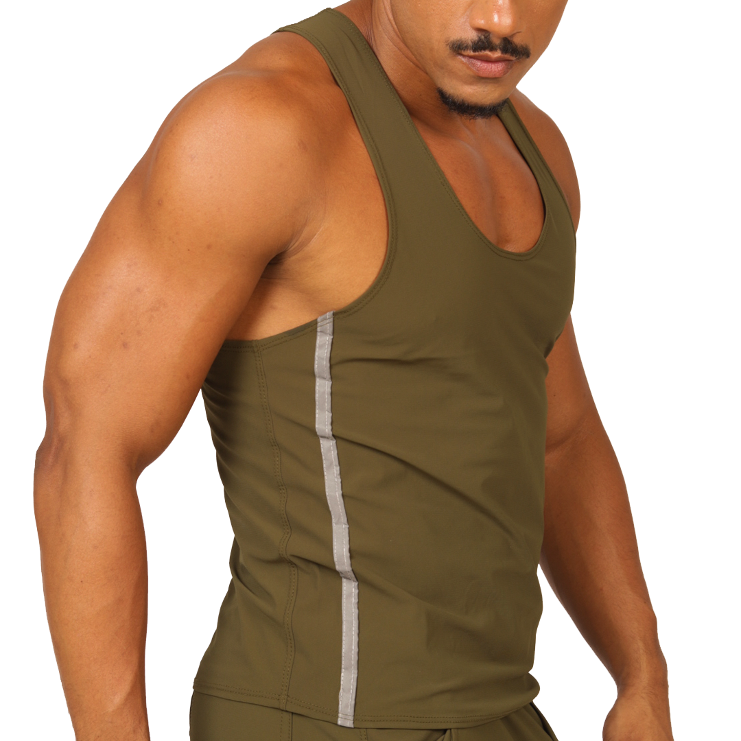 Gigo Club Green Tank - DealByEthan.gay loves Gigo Underwear