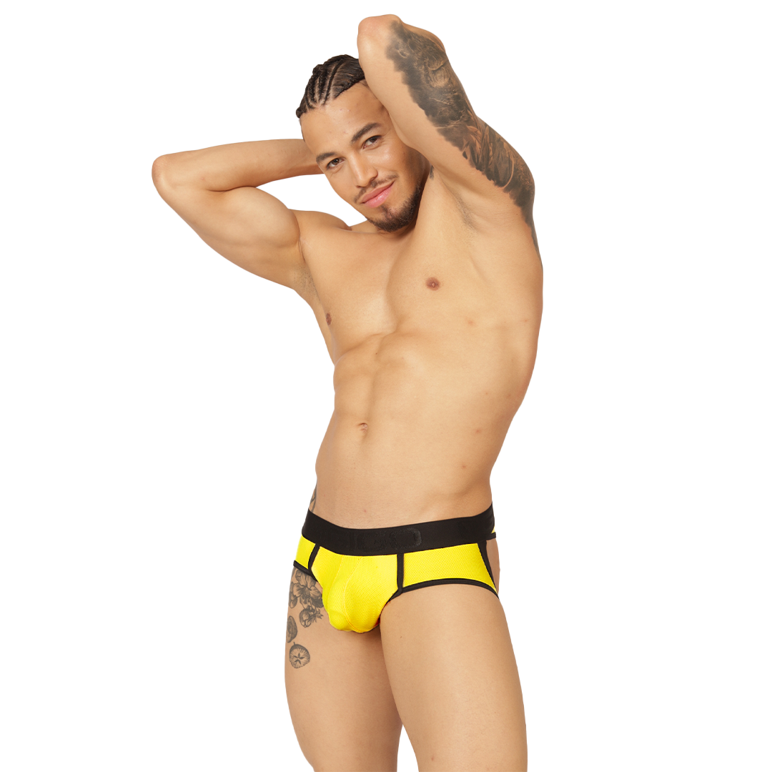 Gigo Cool Yellow Jock Thong - DealByEthan.gay loves Gigo Underwear