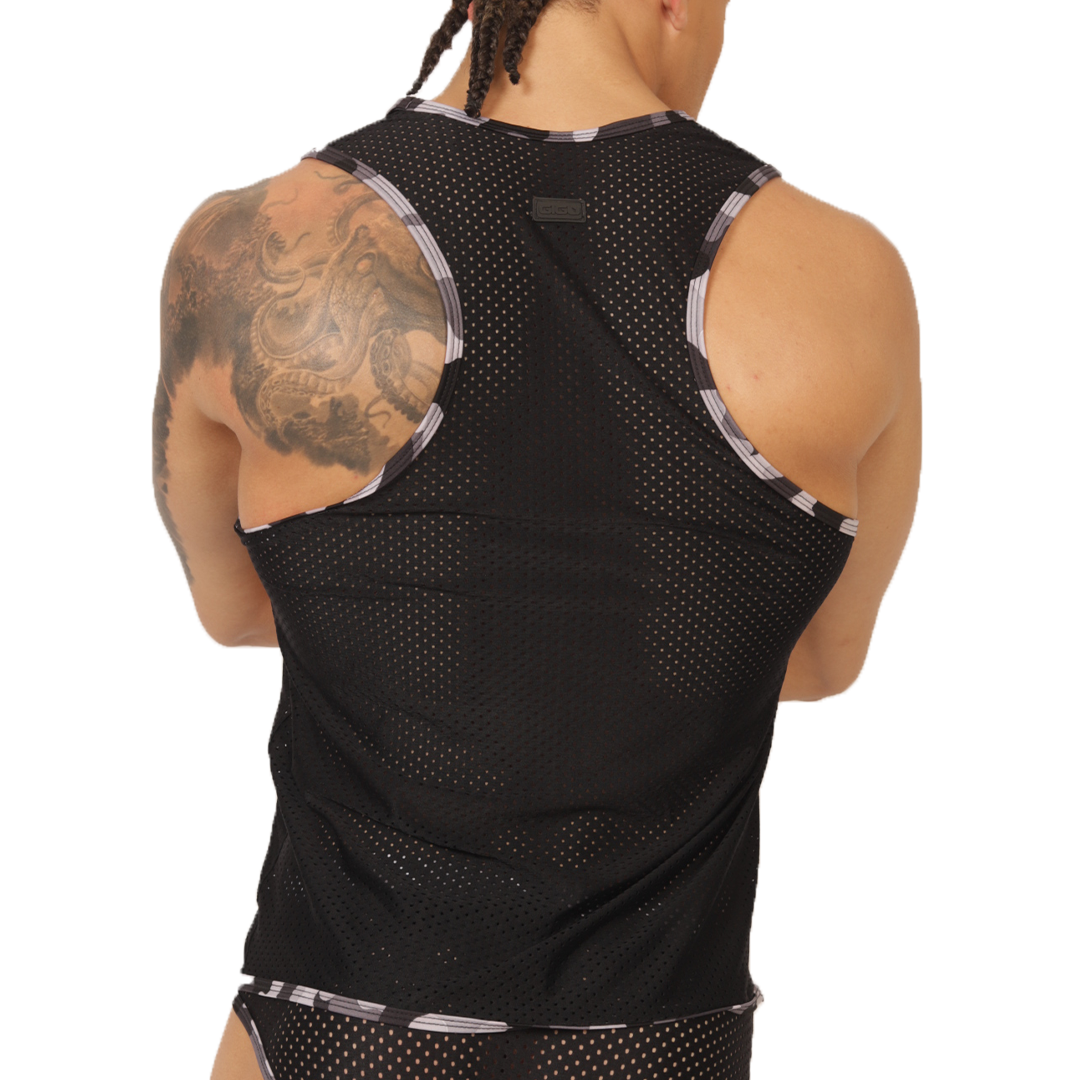 Gigo Feeling Black Tank - DealByEthan.gay loves Gigo Underwear