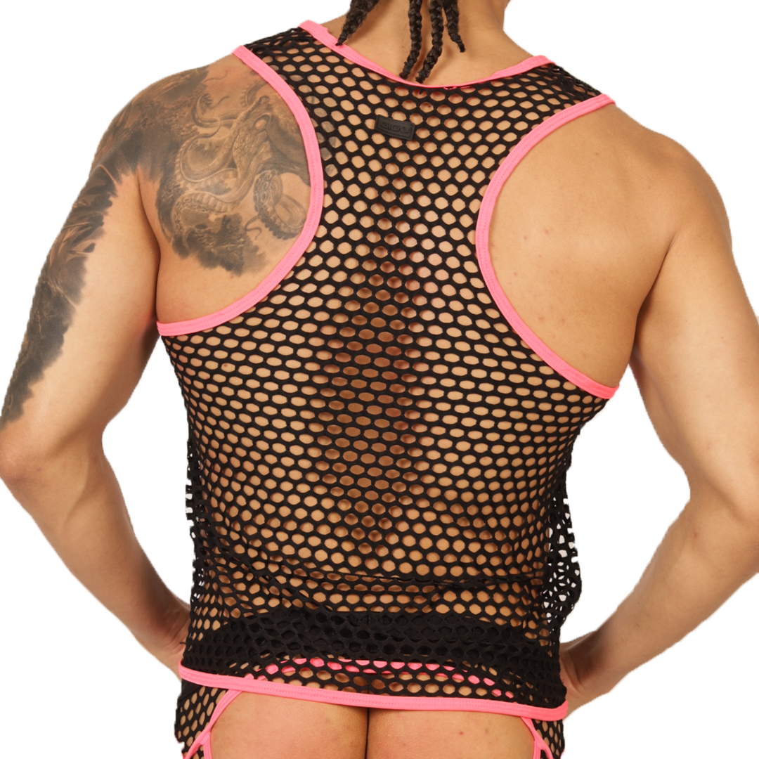 Gigo Fresh Fuchsia Tank - DealByEthan.gay loves Gigo Underwear
