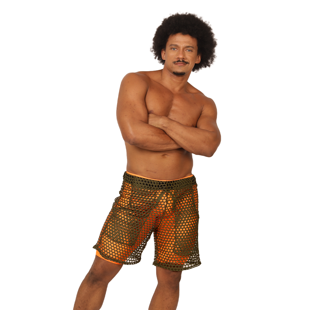 Gigo Fresh Orange Short - DealByEthan.gay loves Gigo Underwear