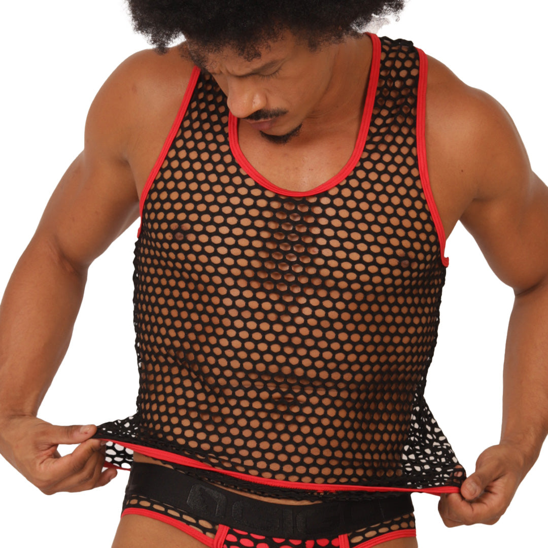 Gigo Fresh Red Tank - DealByEthan.gay loves Gigo Underwear