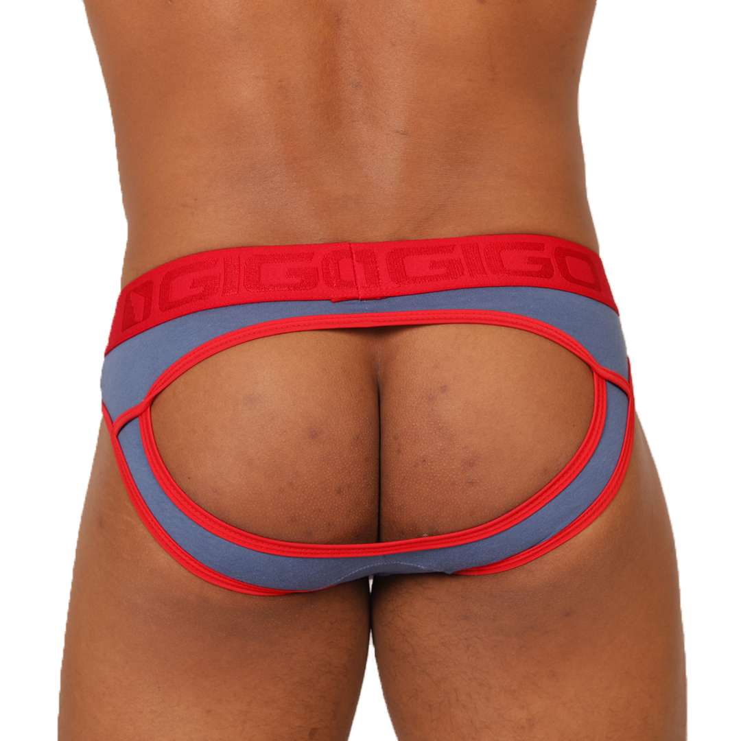 Gigo Garoto Blue Brief Jock - DealByEthan.gay loves Gigo Underwear