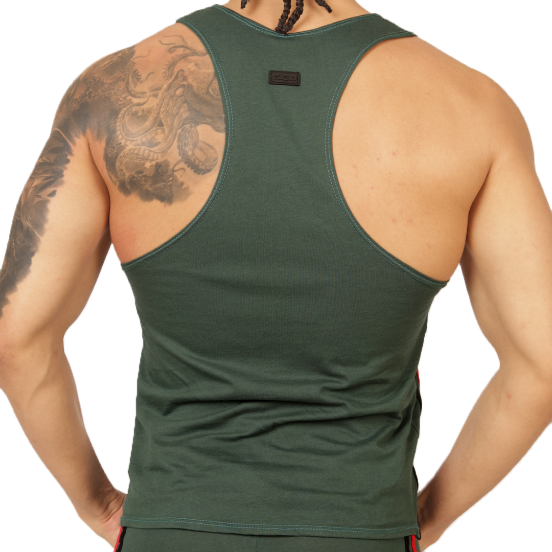 Gigo Garoto Green Tank - DealByEthan.gay loves Gigo Underwear