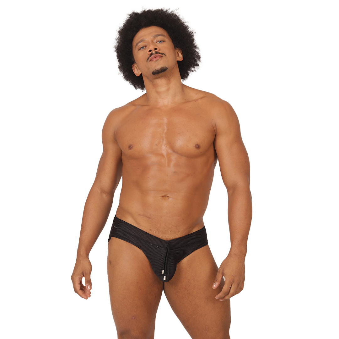 Gigo Glow Black Swimbrief - DealByEthan.gay loves Gigo Underwear