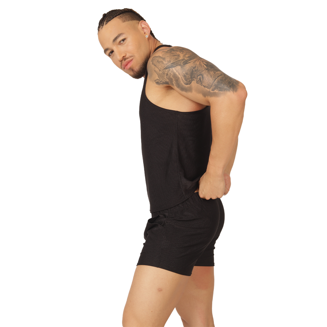 Gigo Glow Black Tank - DealByEthan.gay loves Gigo Underwear