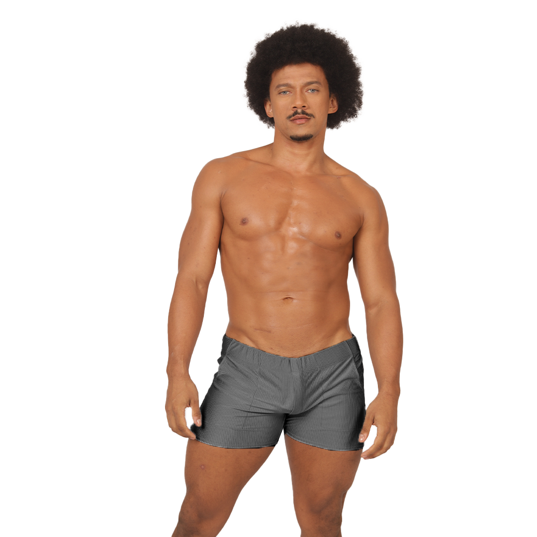 Gigo Glow Gray Short - DealByEthan.gay loves Gigo Underwear