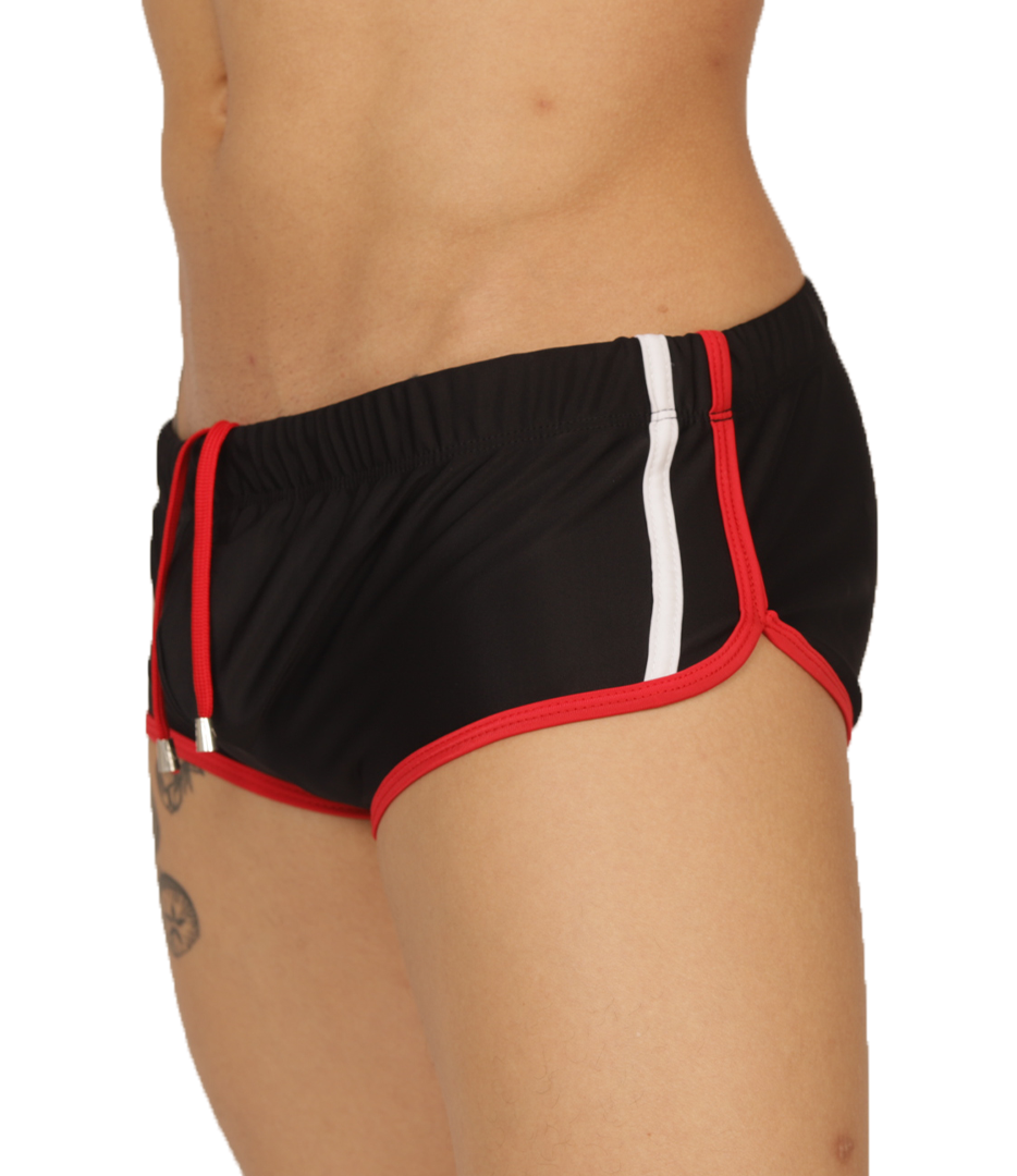 Gigo Nice Black Swim Trunk - DealByEthan.gay loves Gigo Underwear