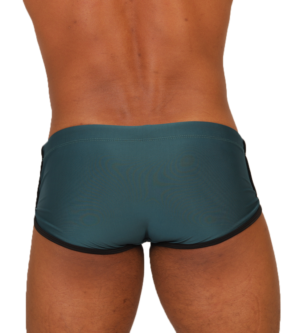 Gigo Nice Green Swim Trunk - DealByEthan.gay loves Gigo Underwear
