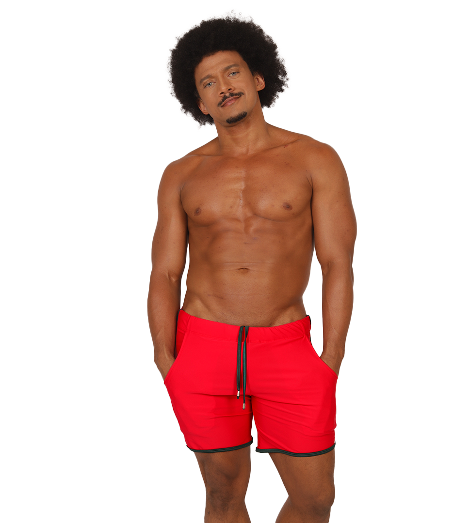 Gigo Nice Red Beachwear - DealByEthan.gay loves Gigo Underwear
