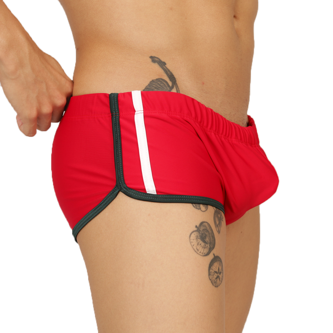 Gigo Nice Red Swim Trunk - DealByEthan.gay loves Gigo Underwear