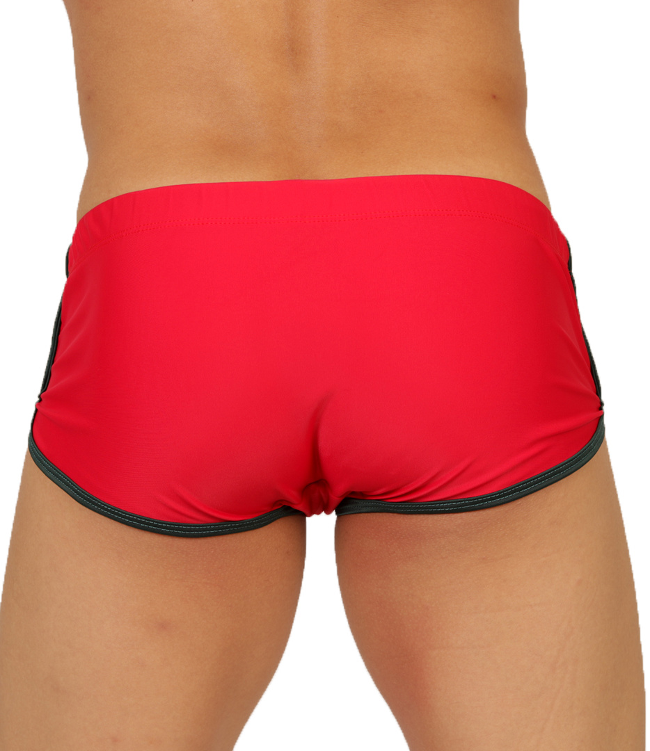 Gigo Nice Red Swim Trunk - DealByEthan.gay loves Gigo Underwear