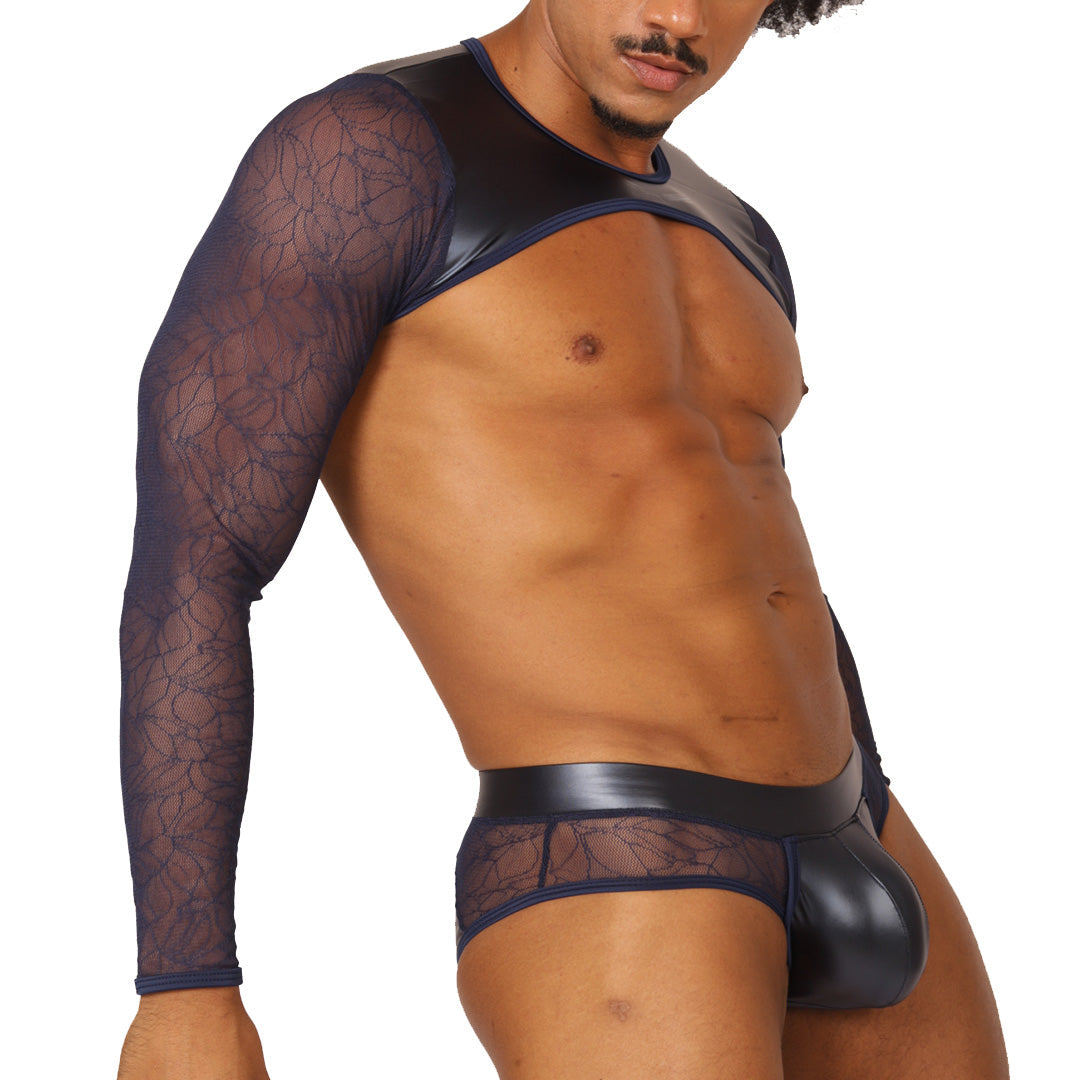 Gigo Passione Blue Harness - DealByEthan.gay loves Gigo Underwear